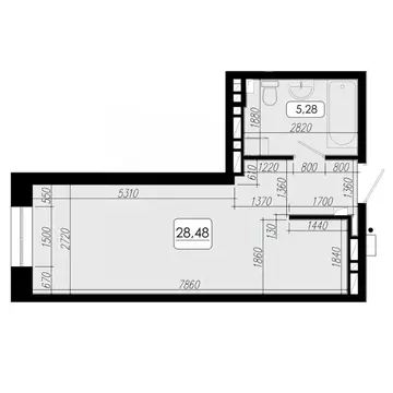 1-к кв. Приморский край, Владивосток Верхняя ул., 20 (28.48 м)