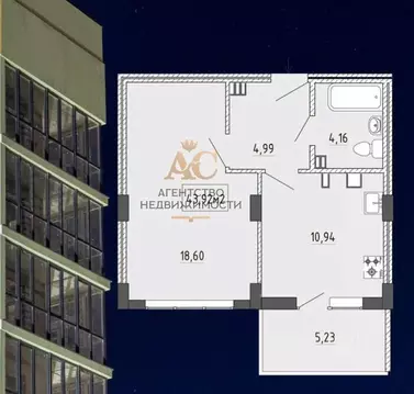 1-к кв. Крым, Феодосия ул. Грина, 43 (44.0 м)