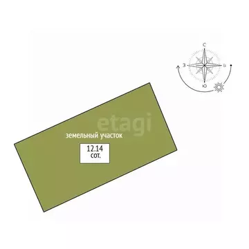 Участок в Свердловская область, Горноуральский муниципальный округ, с. ...