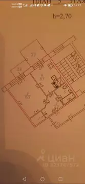 1-к кв. Ленинградская область, Всеволожск Южный мкр, ул. Центральная, ...