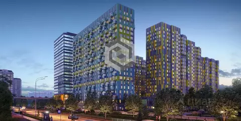 Офис в Москва Береговой проезд, 5С1 (1100 м)