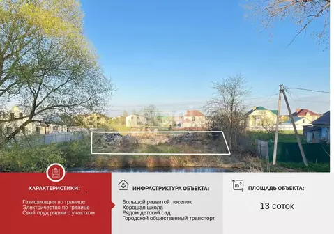 Участок в Ярославская область, Ярославский муниципальный округ, пос. ...