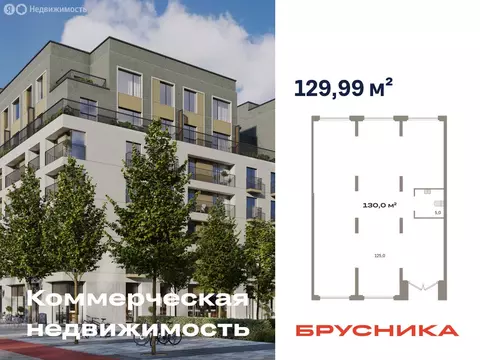 Помещение свободного назначения (129.99 м)