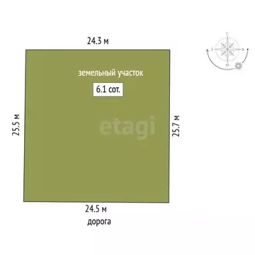 Участок в Башкортостан, Стерлитамакский район, Октябрьский сельсовет, ...