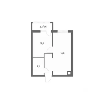 1-к кв. Калининградская область, Гурьевск ул. Имени Романа Руденко, ...