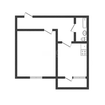 1-комнатная квартира: Бийск, Советская улица, 206 (33 м)