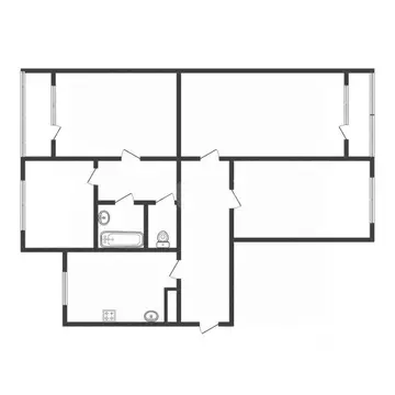 4-к кв. Белгородская область, Белгород ул. Щорса, 38 (78.8 м)