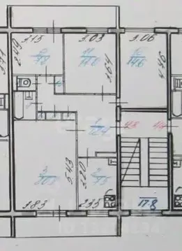 4-к кв. Вологодская область, Череповец Красная ул., 22 (87.0 м)