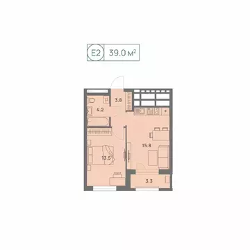 2-к кв. Пермский край, Пермь Трамвайная ул., 27 (39.0 м)