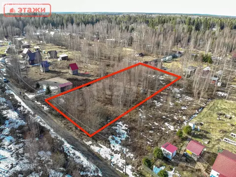 Участок в Нововилговское сельское поселение, СНТ Норик, Береговая ...