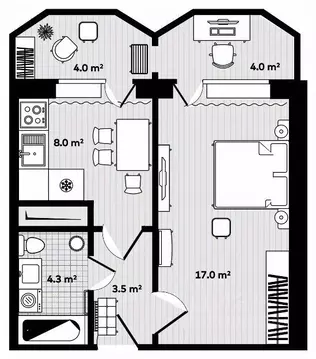 1-к кв. Приморский край, Надеждинский район, пос. Тавричанка ул. Лазо, ...