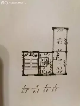 2-комнатная квартира: Санкт-Петербург, улица Бабушкина, 88 (45.3 м)