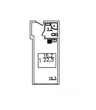 Студия Ставропольский край, Пятигорск Бештау мкр, Алые Паруса жилой ...