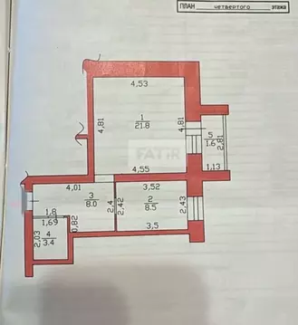 1-к кв. Татарстан, Казань ул. Журналистов, 30 (41.7 м)