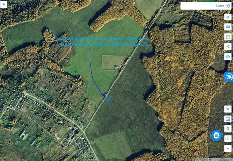 Участок в Владимирская область, Киржачский муниципальный округ, д. ...