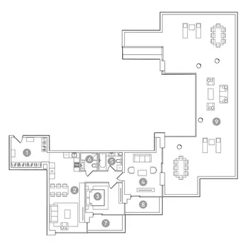 3-комнатная квартира: Москва, проспект Академика Сахарова, 7 (254.1 м)