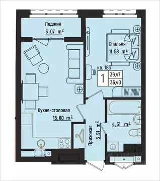 1-к кв. Нижегородская область, Нижний Новгород Литературная ул., 5 ...