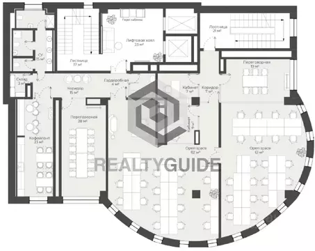 Офис в Москва Композиторская ул., 17 (310 м)