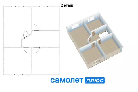 Коттедж в Кемеровская область, Кемеровский район, с. Верхотомское ...