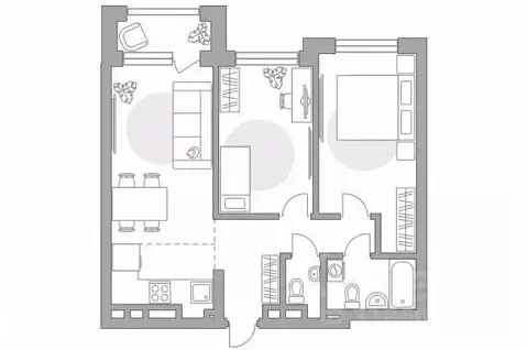 3-к кв. Башкортостан, Уфа ул. Менделеева, 158 (64.7 м)