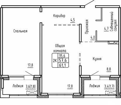 2-к кв. Новосибирская область, Новосибирск Самоцветы жилой комплекс ...