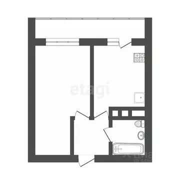 1-к кв. Смоленская область, Смоленск Киевский пер., 17к4 (42.0 м)