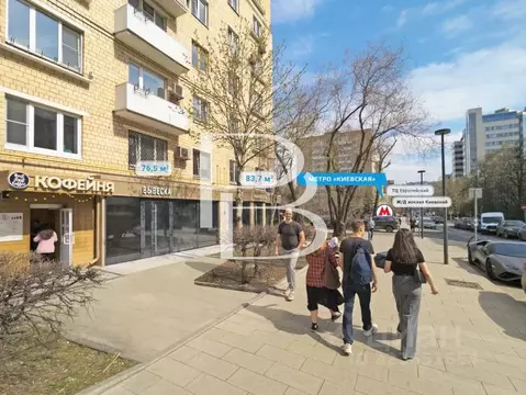 Торговая площадь в Москва Брянская ул., 12 (84 м)