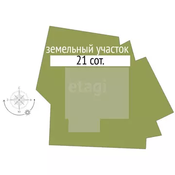 Дом в село Буланиха, Нагорная улица (40.8 м)