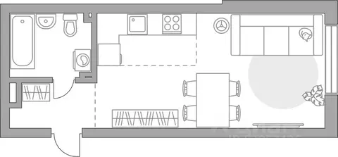 Студия Башкортостан, Уфа Зеленая Роща жилрайон, Лесная Симфония жилой ...