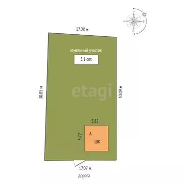 Дом в Ростовская область, Аксайский район, Щепкинское с/пос, ...