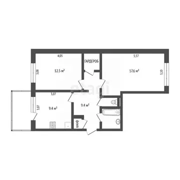 2-к кв. Камчатский край, Петропавловск-Камчатский Океанская ул., 78 ...