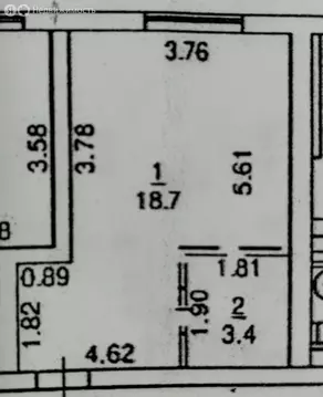 Квартира-студия: Ростов-на-Дону, улица Мечникова, 130/2 (21 м)