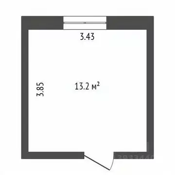 Комната Тюменская область, Тюмень Олимпийская ул., 23 (13.2 м)