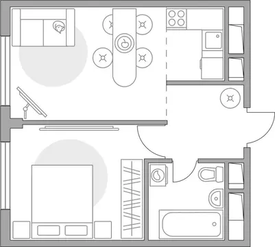 2-к кв. Московская область, Красногорск Опалиха мкр, Аникеевский жилой ...