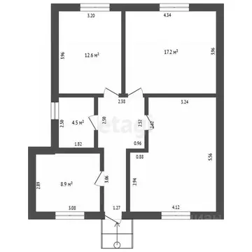 Дом в Ростовская область, Азовский район, Кулешовское с/пос, Кулешовка ...