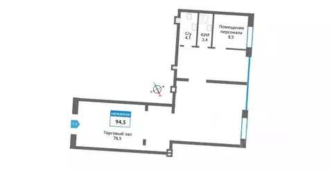 Помещение свободного назначения в Московская область, Красногорск ...