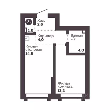 1-к кв. Свердловская область, Екатеринбург Уралмаш жилрайон, Голос ...