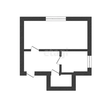 1-комнатная квартира: Нальчик, улица Мовсисяна, 21 (35.5 м)