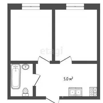 2-к кв. Ставропольский край, Пятигорск Московская ул. (34.0 м)