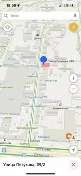 Офис в Новосибирская область, Новосибирск ул. Петухова, 39/2 (15 м)