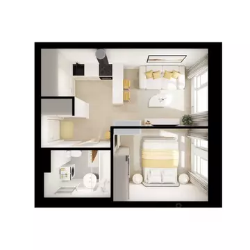 1-к кв. Московская область, Мытищи Ярославский квартал жилой комплекс, ...