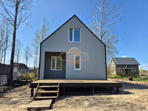 Дом в Ленинградская область, Ломоносовский район, Оржицкое с/пос, Три ...