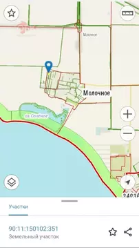 Участок в Крым, Сакский район, с. Молочное ул. Конрадская, 10 (8.0 ...