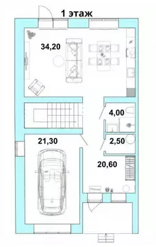 Таунхаус в Оренбургская область, Оренбург ул. Суздальская, 8/1 (6 м)