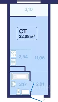 Студия Свердловская область, Екатеринбург просп. Космонавтов, 9 (22.68 ...