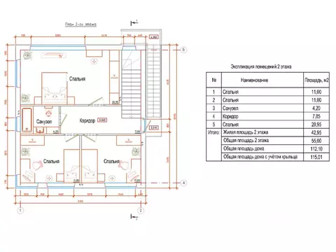 Коттедж в Ленинградская область, Тосненский район, Федоровское ...