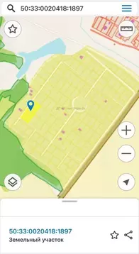 Участок в Московская область, Ступино городской округ, с. Аксиньино ...