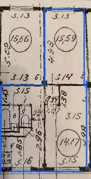 2-к кв. Санкт-Петербург ул. Кибальчича, 12К1 (45.4 м)