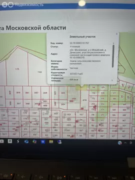 Участок в Московская область, Можайский муниципальный округ, ...