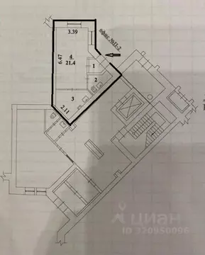 Офис в Новосибирская область, Новосибирск Академгородок мкр, просп. ...